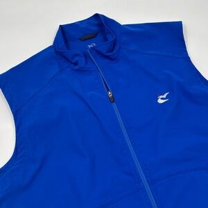 Zero Restriction Men's Tour‎ Series XXL Blue Polyester Canyon Zip Up Vest